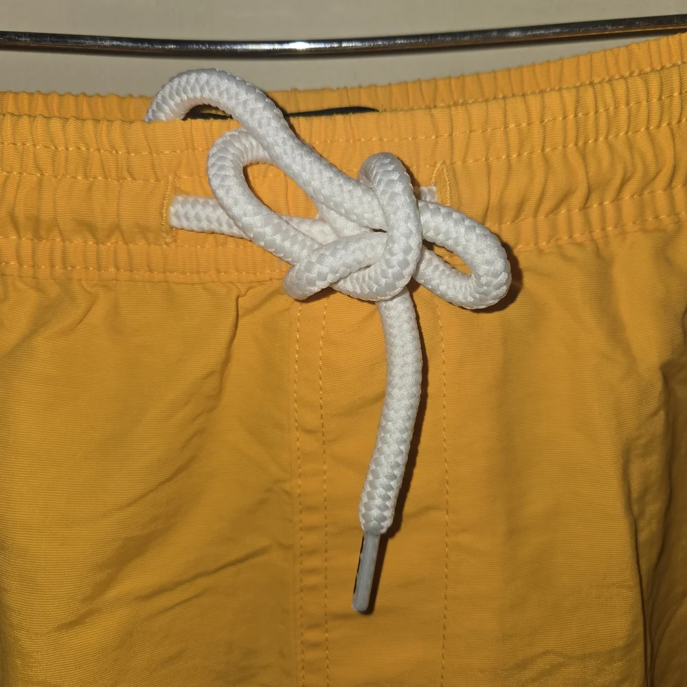 NWT RSQ Vibrant Gold Nylon Shorts Size M - Picture 2 of 6